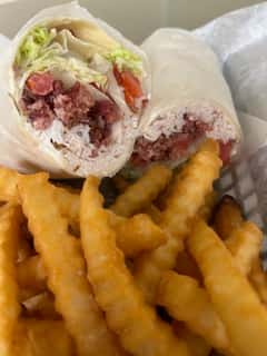 Turkey BLT Wrap