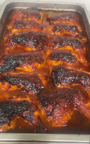 Baked Leg Quarters (without sides)
