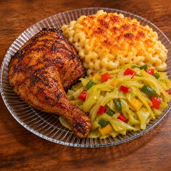 Baked and BBQ Leg Quarter