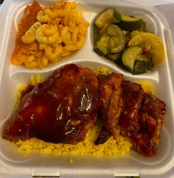 Halal Baked BBQ Chicken