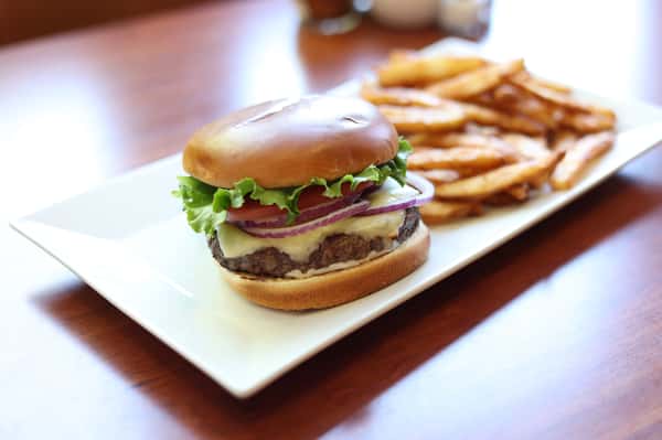 Certified Black Angus Cheeseburger