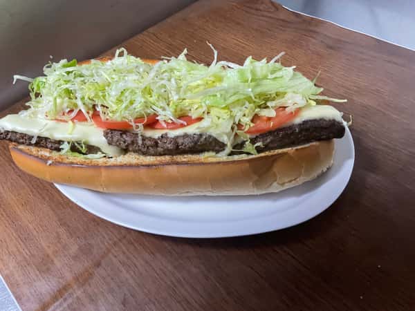 Black Angus Cheeseburger (Large)