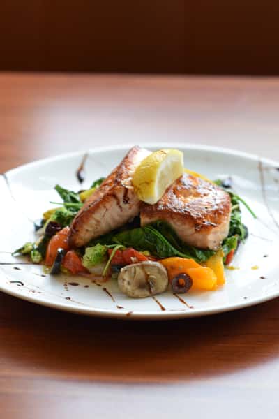 Salmon salad