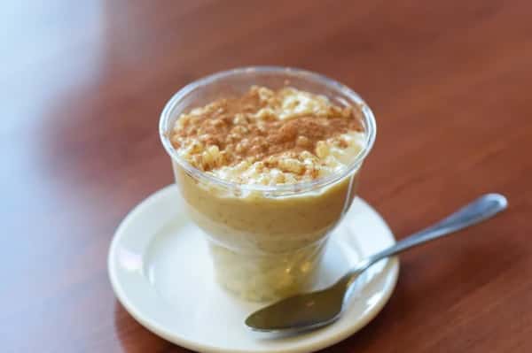 HOMEMADE RICE PUDDING