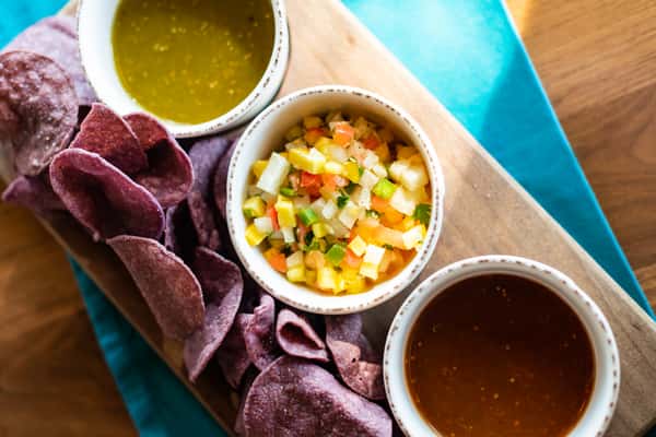 Salsa Trio with Chips