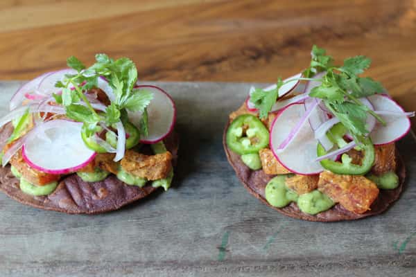 Tuna Tostada