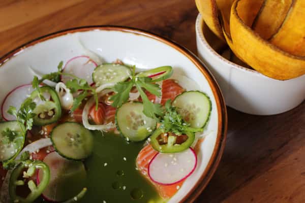 Aguachile Salmon