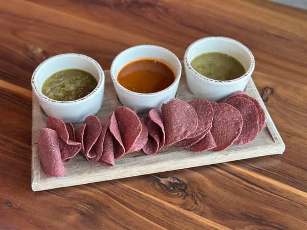 Salsa Trio with Chips