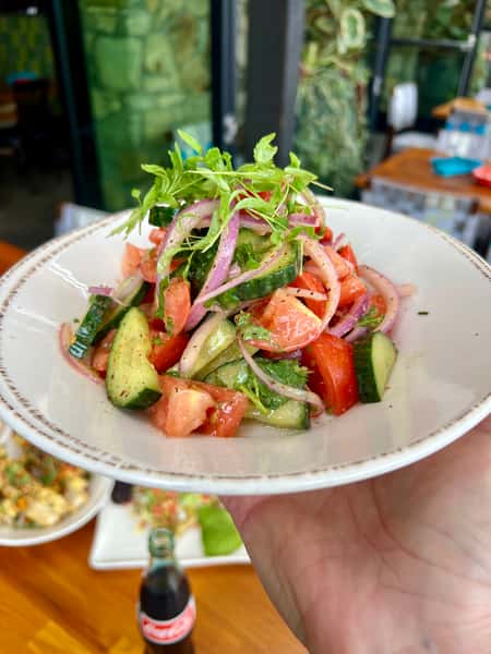 Vegan Baja Med Salad