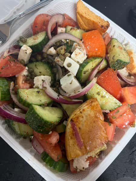 Baja Mediterranean Salad.