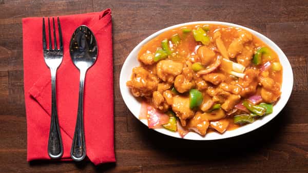 CHICKEN IN SAUCE OF CHOICE