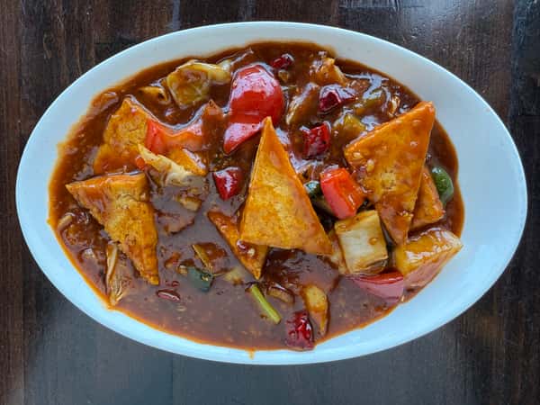 TOFU IN A SAUCE OF CHOICE