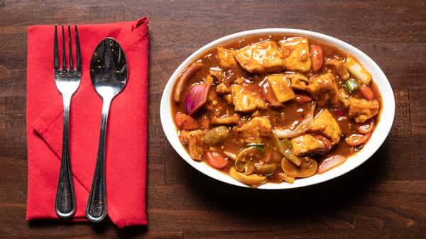 SPICY TOFU TANGRA STYLE