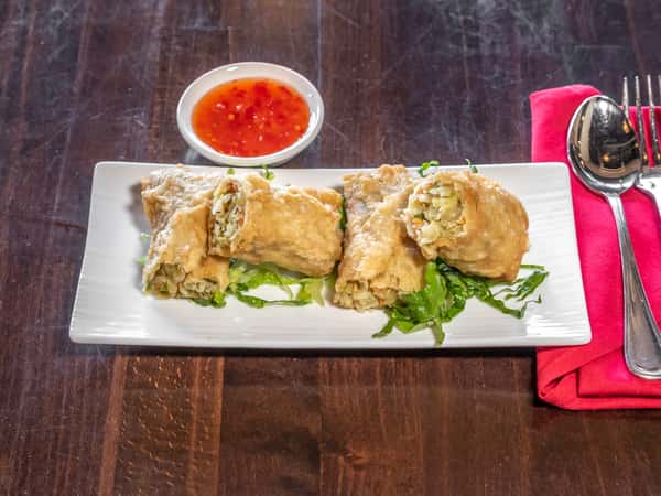 VEGETARIAN SPRING ROLLS