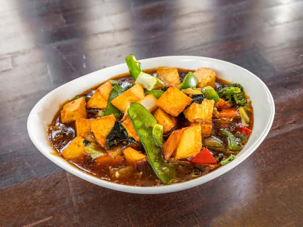 STIR FRIED PANEER WITH VEGETABLES