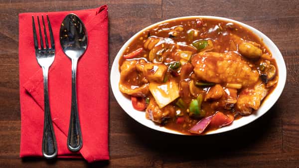 PRAWNS IN A SAUCE OF CHOICE
