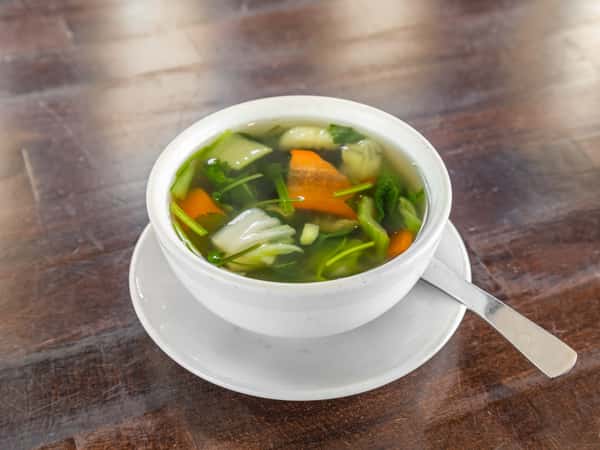 Coriander Soup Clear