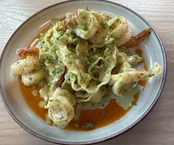 shrimp pesto