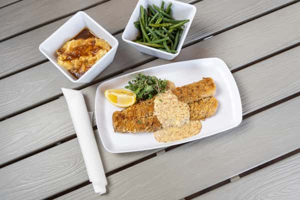 Pretzel Crusted Walleye