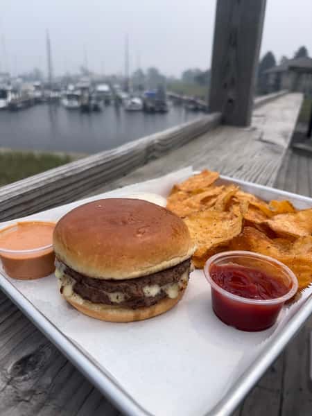 Bodocks Double Cheeseburger
