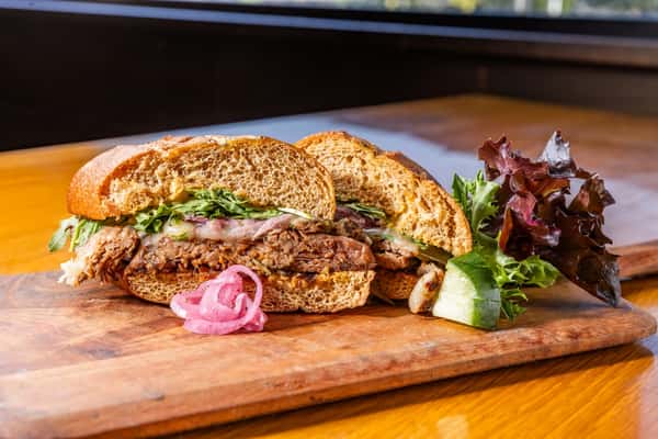 Braised Lamb Sandwich