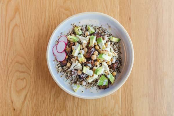Roasted Cauliflower & Chickpeas