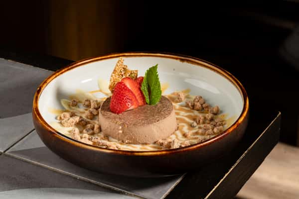 Mexican Chocolate Panna Cotta