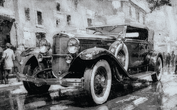 1920s Atlanta old General Motors vintage car