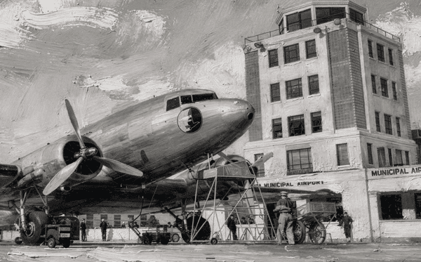 - vintage Atlanta airport - old Atlanta airport - first Atlanta airport - vintage Atlanta - old municipal airport