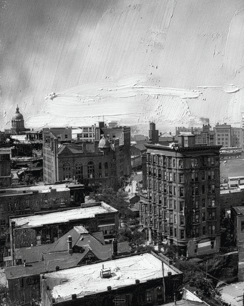 Downtown Atlanta, vintage, old Atlanta, 1920s