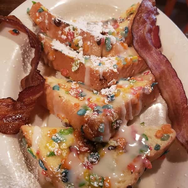 Fruity Pebbles French Toast