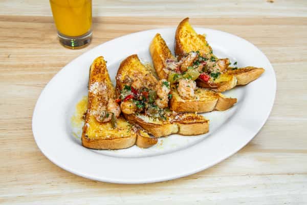 Shrimp & Garlic Aioli French Toast