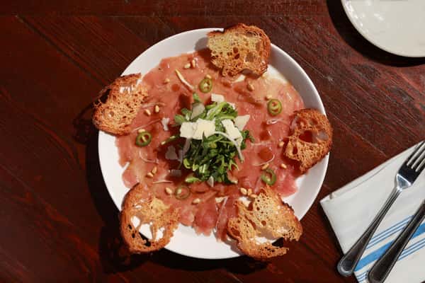 Yellowfin Tuna Carpaccio