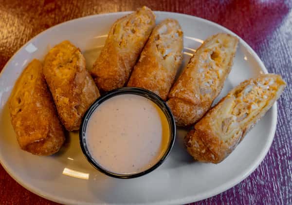 Buffalo Chicken Egg Rolls