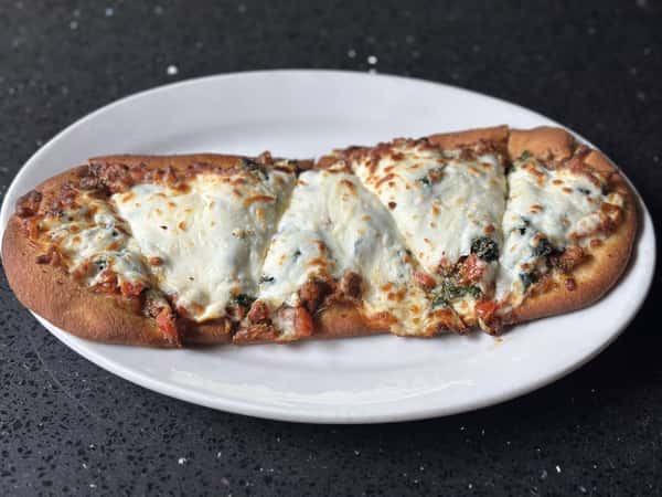 Roasted Spinach Flatbread