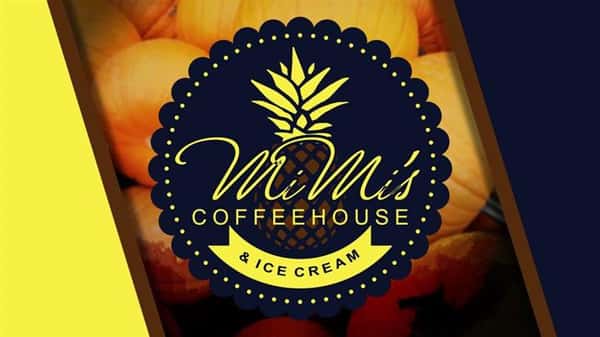 the mimi's coffeehouse & ice cream logo