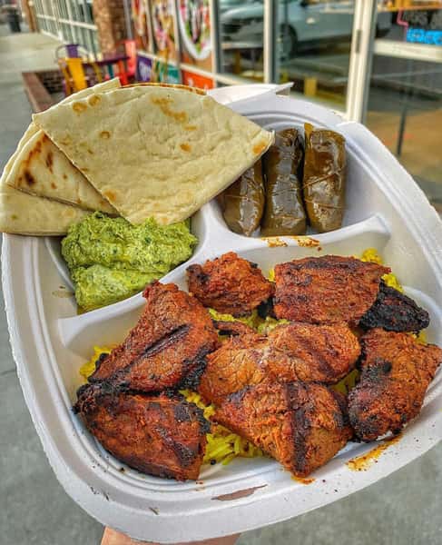 Lamb Kabob Platter