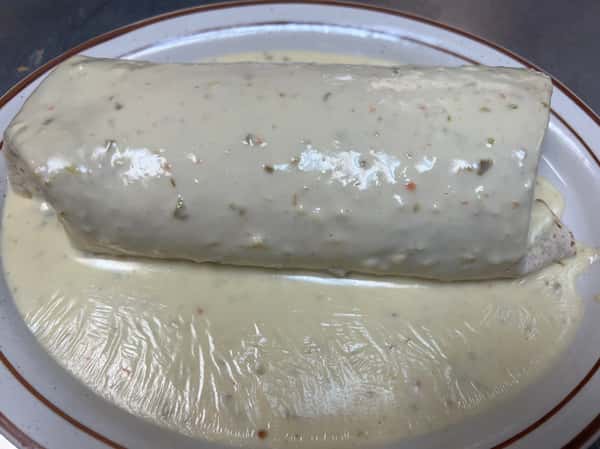 Super Chicken Mariachi Burrito
