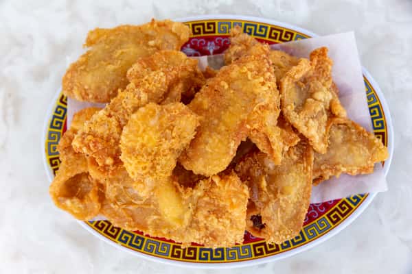 Deep Fried Chicken Skins