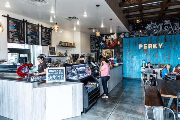 Interior Perky Beans Coffee & PB Cafe