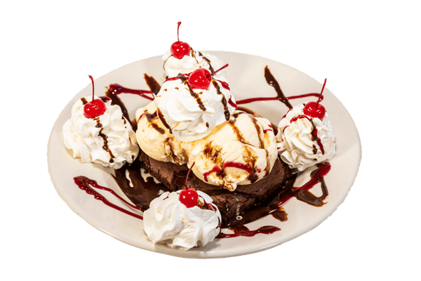 Blackbeard's Famous Brownie Sundae