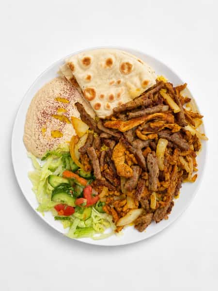 Mix Chicken & Gyro Plate Halal