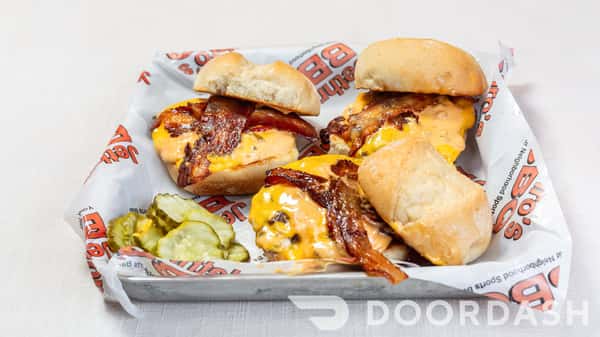 Texas Bacon Burger Sliders