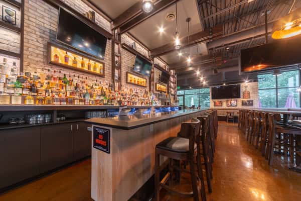 Bar Area of restaurant