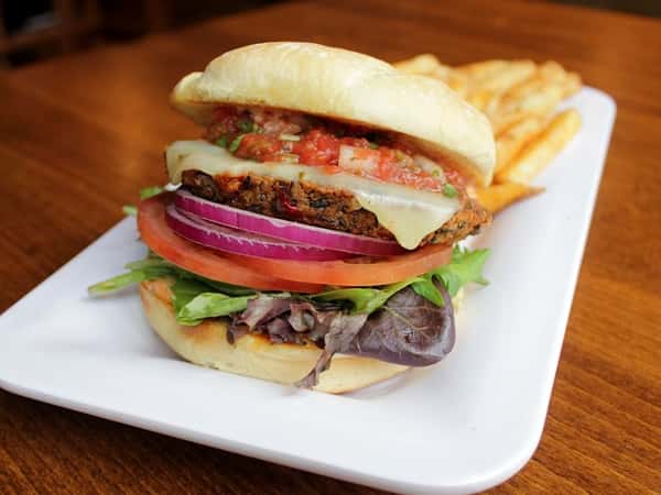 Spicy Black Bean Burger