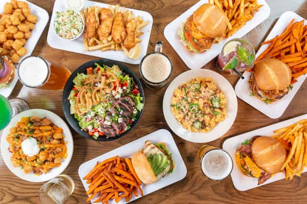 Spread of Menu items