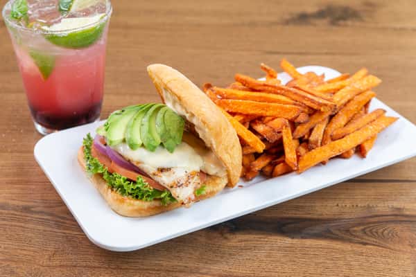Grilled Chicken Avocado Sandwich
