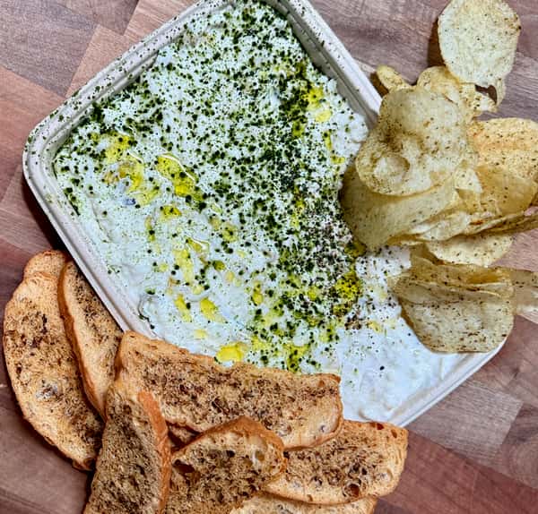 Sour Cream + Onion Burrata
