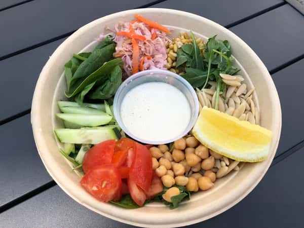 Vegan Mediterranean Grain Bowl