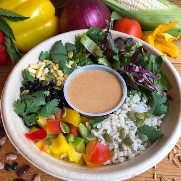 Vegan Spicy Chipotle Grain Bowl